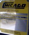  CHICAGO Blower / Fan, Size 18-1/4,